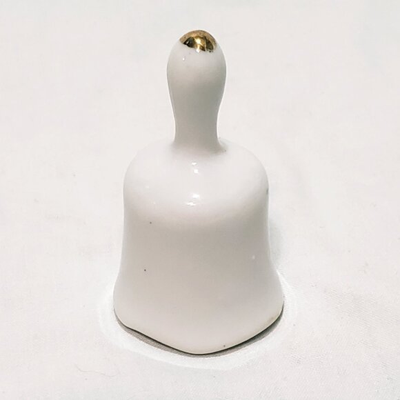 Flamingos Birds Florida State Miniature Bell Porcelain Vintage 2" Souvenir - Picture 3 of 7